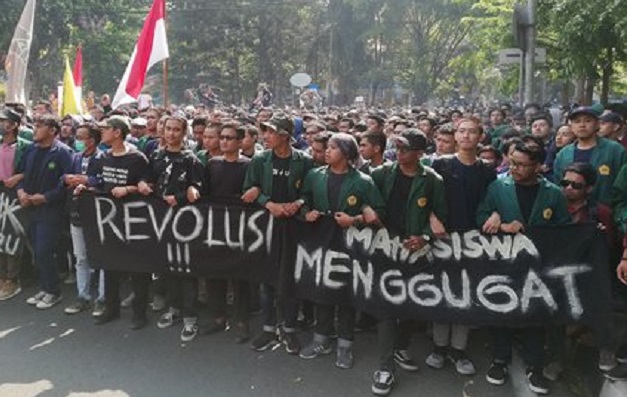 lognes masa demo mhasiswa