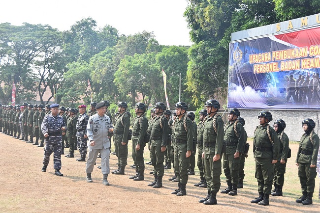 bakamla apel latihan